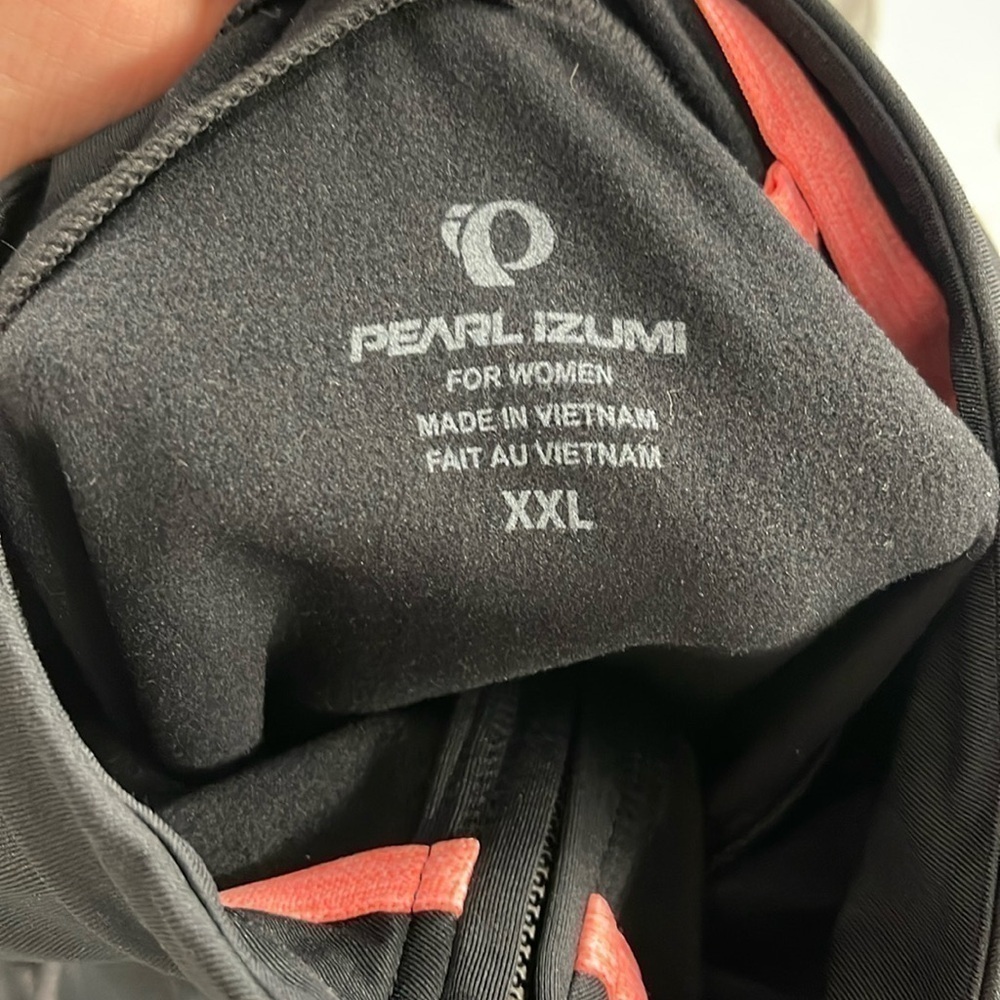 Pearl Izumi Black Cycling Full Zip Jacket Size XXL - Picture 2 of 8